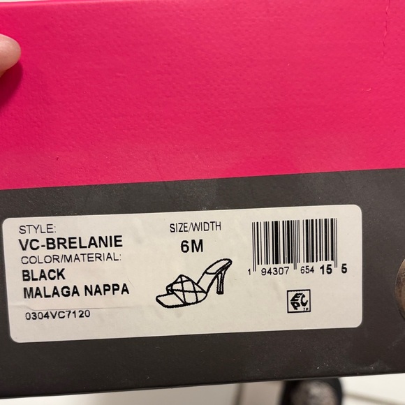 Vince Camuto Black Braided Slide Mule - Picture 3 of 3